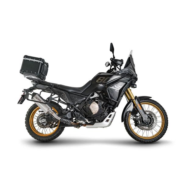 Scorpion Exhaust Voge DS 800 X Rally 2025 - 2025 Serket Parallel Slip-on Brushed Stainless